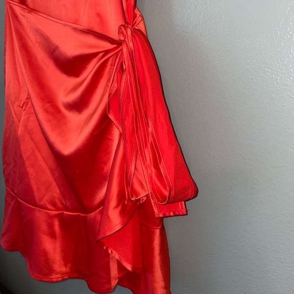 Princess Polly Love Lane Coral Dress Mini - Picture 3 of 13